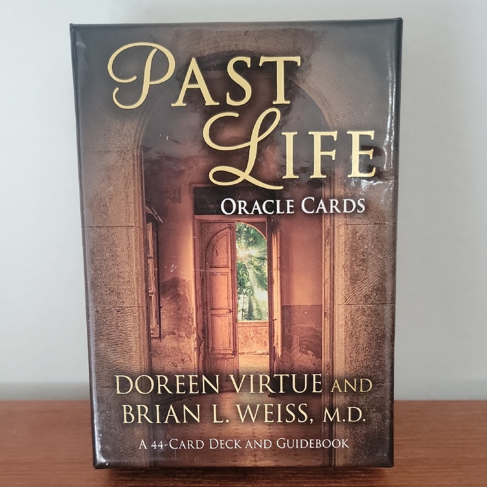 Past Life Oracle Cards Boxed Set Guidebook And 44 Cards  Bin2